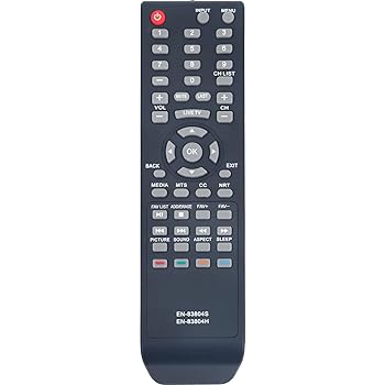 【中古】EN-83804S 交換用リモコン Sharp LC-32Q3170U LC-40P3000U LC-43Q3000U