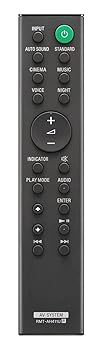 【中古】RMT-AH411U 交換用リモコン ソニーサウンドバー(ソニーAVシステム)