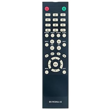 【中古】DX-RC5NA-15 取り替えっこ用遠隔操作 Dynex TV DX-50D510NA15 DX-16E220NA16 DX-40D510NA15 DX-24E310NA15 DX-19E310NA15 DX-32D310NA15 DX-48D相応う 510N