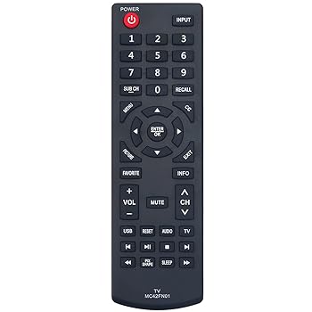 【中古】MC42FN01 取り替えっこ用遠隔操作 Sanyo TV FW24E05F FW24E05T FW32D25T FW42D25T FW48D25T FW65D25T用