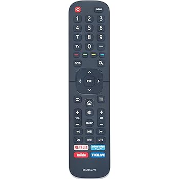 【中古】【未当て嵌める】EN2BK27H 取り替えっこ用遠隔操作 Hisense TV sub EN2BK27S EN2BS27H EN2BN27H EN2BL27H 43H7709 50H7709 65H7709 43A6101EM 50A6101EM 65A655A655555555
