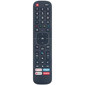 【中古】ERF2G60H 取り替えっこ用遠隔操作 Hisense TV 55U6EU 43H6570F 43H6590F 50H8F 50H6570G 43H6570G 65H8G 65H9G 65H6510G 65Q9G 65H78G HU43A610用 9フワ