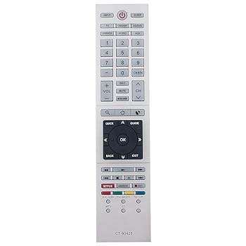 【中古】CT-90428 取り替えっこ用遠隔操作 東芝TV 39L4300UM 39L4300U 58L4300U 32L4300U 65L7300U 50L4300U 50L7300U 58L7300U 32L4300UC 39L4300U 0UC 58 L7300
