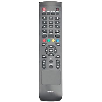 【中古】RC6035C 交換用リモコン Cielo LED TV TE247AH-PR TE247AH-GY TE247AH-PK-PR te247ah-pk TE24T7H用｜AJIMURA-SHOP 9,476円