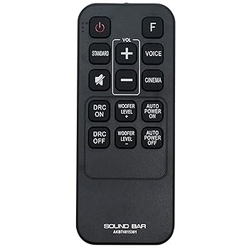 【中古】AKB74815301 遠隔操作 取り替えっこ用 LG Soundbar S55A3-D LAS454B S45A1-D LAS453B SH3B SPH3B-W SH3K SJ4Y SPH4B-W LAS485B 物音赤ちょうちん