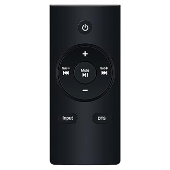 【中古】【未当て嵌める】Vizio ホームシアターサウンドバー VSB207BT VSB207-BT 1023-0000125 サウンドバーシステム用 取り替えっこ用遠隔操作