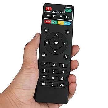 【中古】【未当て嵌める】取り替えっこ用X96ミニ遠隔操作 X96 S905W MXQ Pro 4K、T95M、T95N、T95X、MX9、H96、H96 pro+ Android TVボックス席遠隔操作 KODI Box用