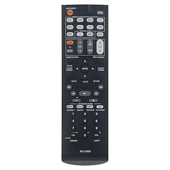 【中古】【未使用】RC-708M 交換用リモコン Onkyo AVレシーバー RC708M HTR960 HTS9100THX HTS9100THXB