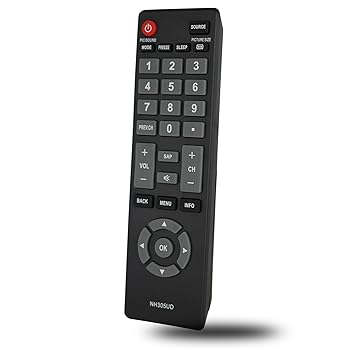 【中古】【未使用】交換用リモコン エマーソンLCD LED TV NH310UP LE290EM4 LE320EM4 LF280EM5 LF320EM4 LF391EM4 LF401EM5 LF501EM4 LF551EM5 LE290EM4F LE320EM4F