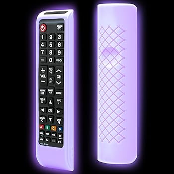 【中古】Samsungコントローラー用リモートケース、BN59-01199F用シリコンカバー、スマートTVコントロールスキンスリーブ、ダークパープルで光ります。｜AJIMURA-SHOP