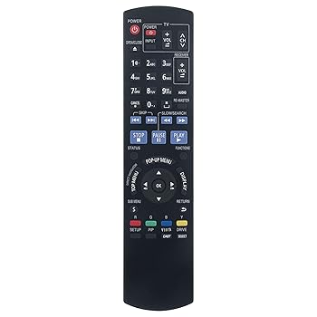 【中古】PERFASCIN N2QAYB000378 交換用リモコン パナソニック ブルーレイディスクプレーヤー DMPBD601 DMP-BD601 DMPBD605 DMP-BD605 DMP-BD55 DMP-BD77