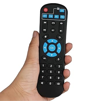 【中古】ユニバーサルリモコンコントローラー交換用 Android TV Box T95、T95M、T95N、T95X、X96、X96mini、H96、H96 Pro、MQ、MQ、MXQ PRO、MXQ-4K、M8S