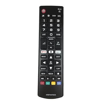 【中古】【未使用】新しいリモート AKB75375608 ほとんどの場合 LG 2018.スマートテレビの* 32LK6100 32LK6200 43LK5900 43LK6100 49UK6200 49UK6200 55UK6200 43UK