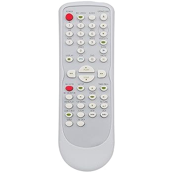 【中古】NB108 NB108UD 交換用リモコン Sylvania DVD VCR Combo SSR90V4 DVR90VE /Emerson DVD VCR Combo EWR20V4 EDVR95E/Symphonic DVD VCR Combo CWR2|AJIMURA-SHOP