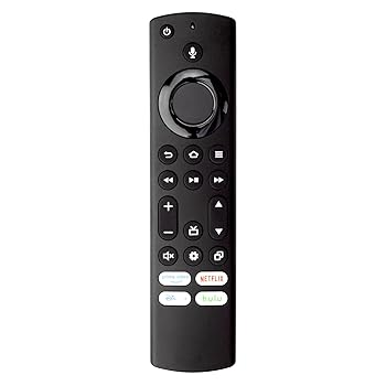 【中古】NS-RCFNA-21コントローラー用ボイスリモコン交換用 Insignia TV-F Edition対応 東芝F-Television対応 4つのショートカットボタン付き
