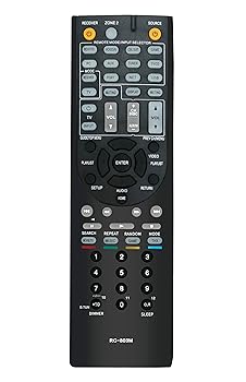 【中古】RC-803M 交換用リモコン OnkyoホームシアターA/Vレシーバー HT-S7409 HT-S8409 TX-NR609 TX-NR609B|AJIMURA-SHOP