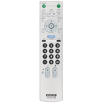 【中古】【未当て嵌める】RM-FW001 取り替えっこ用遠隔操作 ソニー フラットワイドディスプレイモニター FWD-40LX2F FWD-40LX2X FWD-32LX2F FWD-32LX2X FWD-40LX2F FWD-40LX2F/BI