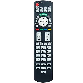 【中古】【未使用】N2QAYB000571 交換用リモートコマンダー Panasonic TV TC-P50GT30 TC-P55VT30 TC-P65VT30 TC-P65VT30 TC-L37DT30 TC-L32DT30 TC-P55VT30 TC-P55G 8,381円