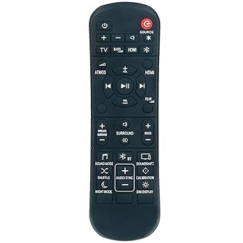 【中古】交換用リモコン JBLBAR20AIOBLKAM JBL2GBAR51IMBLKAM JBLBAR913DBLKAM JBL2GBAR21DBBLKAM JBLBAR31BLKAS|AJIMURA-SHOP