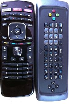 【中古】デュアルサイドキーボードリモコン VIZIO E420i-A1 E500i-A1 E601i-A3 E470i-A0 M420KD E701i-A3 E420i-A0 E500i-A0 E420i E500i用|AJIMURA-SHOP