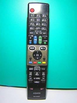 【中古】シャープ テレビリモコン GA820WJSA 蓋無｜AJIMURA-SHOP