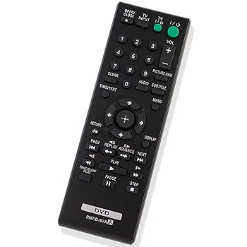 【中古】【未使用】RMT-D197A リモコン 交換用 Sony DVDプレーヤー DVP-SR510H DVP-SR210P DVP-SR210 DVP-SR510 DVPSR510H DVPSR210P DVPSR210 DVPSR510 RMTD197A
