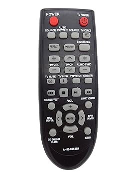 【中古】【未使用】zdalamit ah59 ? 02547bサウンドバー交換用リモート制御と互換性Samsungサウンドバーホームシアターシステムhwf450za hwf450 pswf450 ah68 ? 0