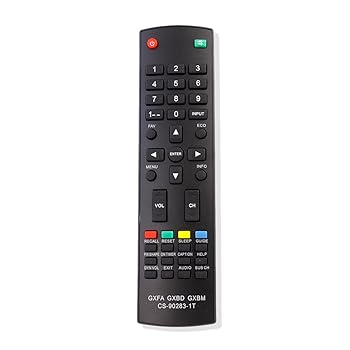 【中古】zdalamit 4 - インチ - 1取り替えっこリモートコントロールテレビコントローラサブgxfa GXBD GXBM cs-90283 ? 1t相応うfor Sanyoテレビ受像機dp32242 dp55441 dp