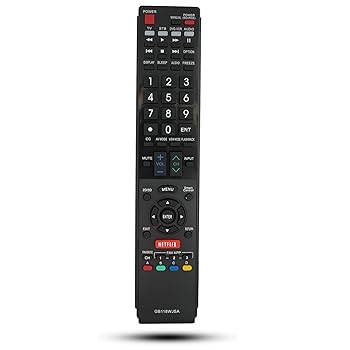 【中古】【未使用】交換用リモコン GB118WJSA シャープ AQUOS TV GB004WJSA GB005WJSA GA890WJSA GB105WJSA GA935WJSA