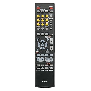 【中古】新しいrc-1120交換リモート制御フィットfor Denon AV受信機avr-590 dht590ba avr-1610