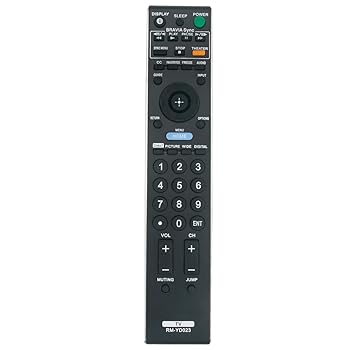 【中古】RM-YD023 取り替えっこ用遠隔操作 Sony TV KDL-40W4100 KDL-42V4100 KDL-46W4100 KDL-52W4100 KDL-40V4150 KDL-32XBR6 KDL-37XBR6 KDL-40V4100 KDL-4相応う