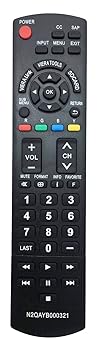 【中古】Smartby N2QAYB000321 リモコン パナソニックテレビ TC-26LX14 TC-32LX14 TC-42PS14 TC-42PX14 TC-50PS14 TC-50PX14 TC-54PS14 TC-P42X1N TC-P46｜AJIMURA-SHOP