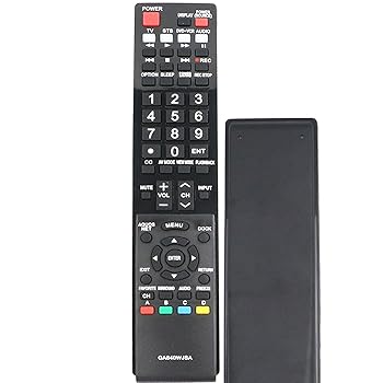 【中古】RRMC GA840WJSA スマートテレビリモコン 小ざかしい AQUOS TV LC40LE820UN LC46LE810UN LC52LE810 LC52LE810UN LC60LE810 LC-40LE820 LC-46LE810LC