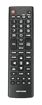 【中古】AKB74475455 テレビリモコン LG Electronics 22LX330C 22LX330C-UA 22LX570M 22LX570M-UA 28LX330C 28LX330C-UA 28LX570M 28LX570M-UA 32LW340C