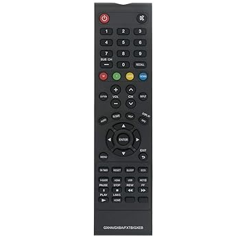 【中古】GXHA GXBA FXTB GXEB 交換用リモコン 対応機種: Sanyo TV DP50843 DP55D33 DP58D33 FVD5833 DP55360 DS19204 DS25204 DS20424 DS13330 DS19330 D
