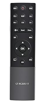【中古】AULCMEET CT-RC2US-17 交換用リモコン 東芝4KスマートTV 49L621U 55L421U 55L621U 65L621U 32L221U 43L621U サブリモコン CT-RC2US-18｜AJIMURA-SHOP 10,539円