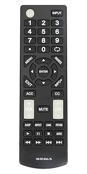 【中古】【未使用】NS-RC4NA-18 Insignia TV用リモートコントロール交換用