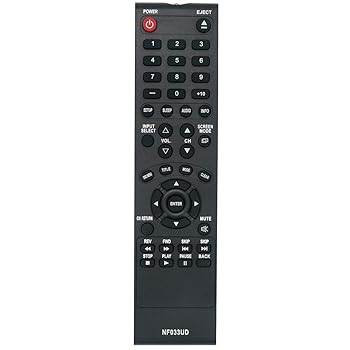 【中古】NF033UD 取り替えっこ用遠隔操作 Sylvania LCD TV LD190SS1 LD320SS2 LD190SS2 LD195SSX LD320SSX LD320SS2 A9DF1UH LD320SS1 Emerson TV LD190EM1 LD190