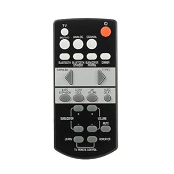 【中古】遠隔操作 相応う機種: ヤマハ YAS-103 YAS-105 YAS-106 YAS-107 ATS-1070 YAS-203 YAS-207 ATS-1030 ZV28960 ZV289600 FSR78 ATS 1060遠隔操作、ブ