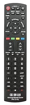 【中古】汎用遠隔操作 パナソニックテレビ受像機 N2QAYB000221 N2QAYB000485 N2QAYB000100 N2QAYB00048に相応う