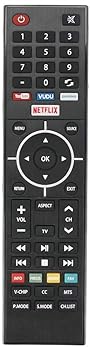 【中古】【未使用】Element TV ELSW3917BF E4SFT5017 E4STA5017 ELSJ5017交換用リモコン