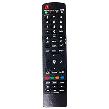 【中古】AKB72915207 遠隔操作 LG LCD LED TV 19LD340N-ZA 19LD341N-ZB 19LD350C-ZA 19LD350N-ZA 19LD351N-ZB 22LD340N-ZA 22LD341N-ZB 22LD350C-ZA 22LD