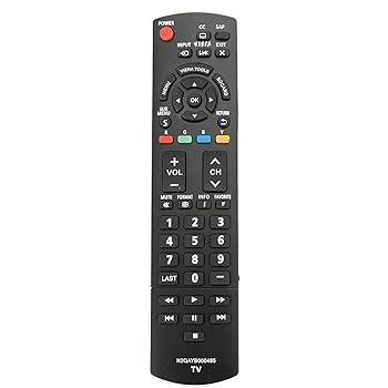 【中古】N2QAYB000485リモートコントロール パナソニック LED LCD Viera TV TC-42LD24 TC-42PX24 TC-42PX34 TC-50PX24 TC-L22X2 TC-L32U22 TC-L37C22 TC-