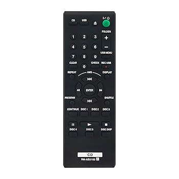 【中古】【未使用】RM-ASU100 交換用リモコン ソニーコンパクトディスクプレーヤー CDP-CE500 CDPCE500 CDプレーヤー用