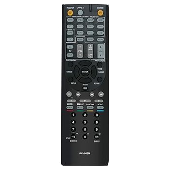 【中古】RC-803M 交換用リモコン オンキョー AVレシーバー TX-NR609 TX-NR609B HT-S7409 HT-S8409 TXNR609 TXNR609B HTS7409 HTS8409用