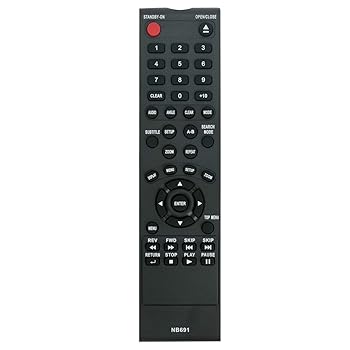 【中古】【未当て嵌める】NB691 NB691UD 取り替えっこ用遠隔操作 Magnavox MDV2300 MDV2300/F7 MDV3400 MDV3400/F7 DP170FX4 ヴィデオディスク CD電気蓄音機用