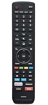 【中古】EN3S39H 取り替えっこ用遠隔操作 Hisense Smart LED TV 43H6E 49H6020E 49H6030E 49H6040E 49H6050E 49H6070E 49H6080E 43H6E 49H6020E 49H6030E 49H6040