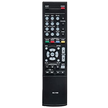 【中古】RC-1169 rc-1169 交換用リモコン Denon AVレシーバー AVR-1613 AVR-1713 AVR1613 AVR1713用|AJIMURA-SHOP