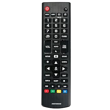 【中古】AKB75095330 取り替えっこ用遠隔操作 LG TV 24LH4830 43LJ5000 32LJ500B 43LJ500M 24LH4830-PU 24LH4830PU 28LJ430B 28LJ400B 28MT42DF