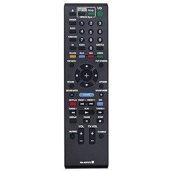 【中古】RM-自動データ処理072 取り替えっこ用遠隔操作 ソニーブルーレイヴィデオディスクホームシアターシステム BDV-E190 BDV-E490 BDV-N790W BDV-E390 BDV-E385 BDV-T39 BDV-E290 BDV-T
